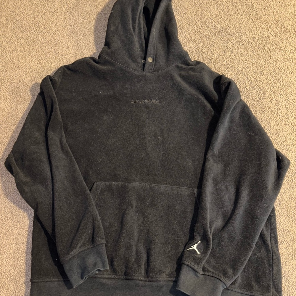 Men’s XL Jordan Black Fleece Hoodie
